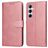 Mobigear Wallet Samsung Galaxy A36 Hoesje Bookcase Portemonnee - Roségoud