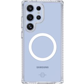 ITSKINS Level 2 HybridMagClear R Doorzichtig Samsung Galaxy S25 Ultra MagSafe Hoesje Hardcase Backcover Shockproof - Transparant