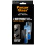 PanzerGlass FastFit iPhone 17 Pro Glazen Screenprotector Privacy - Case Friendly - Zwart