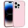 Mobigear Crystal iPhone 14 Pro Hoesje Hardcase Backcover - Roze