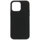 Mobiparts iPhone 14 Pro Max Siliconen MagSafe Hoesje Backcover - Zwart