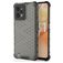 Mobigear Honeycomb Realme C31 Hoesje Hardcase Backcover Shockproof - Zwart
