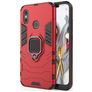 Mobigear Armor Ring Xiaomi Mi 8 Hoesje Hardcase Backcover Shockproof met Ringhouder - Rood