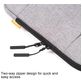 Pofoko A300 Laptop Aktetas 13 - 14 inch Laptoptas + Handvat - Charcoal
