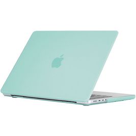 Mobigear Matte MacBook Pro 16 Inch (2021-2024) Hoes Hardshell Laptopcover MacBook Case - Groen - Model A2485 / A2780 / A2991 / A3186