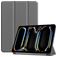 Mobigear Tri-Fold iPad Pro 11 Inch (2025) Hoes Bookcase - Grijs