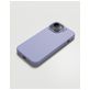 Nudient Base iPhone 15 Siliconen Hoesje Backcover - Soft Purple