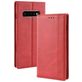 Mobigear Sensation Samsung Galaxy S10 Plus Hoesje Bookcase Portemonnee - Rood