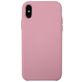 Mobigear Rubber Touch iPhone XS Siliconen Hoesje Backcover - Roze