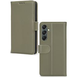 Mobilize Premium Gelly Wallet Samsung Galaxy A24 Hoesje Bookcase Portemonnee - Groen