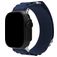 Mobilize Alpine Nylon Apple Watch Bandje Gespsluiting - 49/46/45/44 mm - Blauw