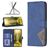 Mobigear Rhombus Google Pixel 7a Hoesje Bookcase Portemonnee - Blauw