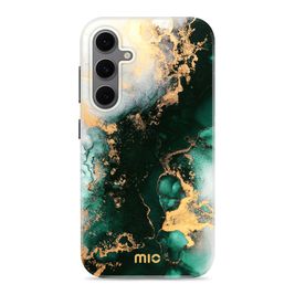 MIO Samsung Galaxy S24 FE MagSafe Hoesje Hardcase Backcover - Green Marble