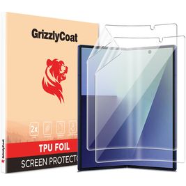 GrizzlyCoat Samsung Galaxy Z Fold 7 Screenprotector Folie - Case Friendly (2-Pack)