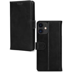 Mobilize Premium Gelly Wallet iPhone 11 Hoesje Bookcase Portemonnee - Zwart
