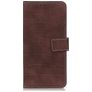 Mobigear Croco OPPO Reno 3 Pro Hoesje Bookcase Portemonnee - Bruin