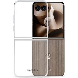 Mobilize Gelly Case Doorzichtig Motorola Razr 60 Ultra Hoesje Flexibel TPU Backcover - Transparant