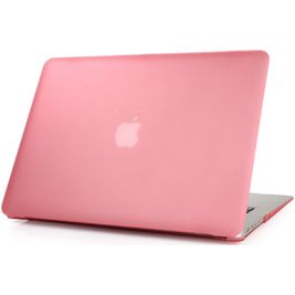 Mobigear Matte MacBook Air 13 Inch (2010-2019) Hoes Hardshell Laptopcover MacBook Case - Roze - Model A1369 / A1466