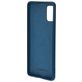 Mobiparts Samsung Galaxy A41 Siliconen Hoesje Backcover - Blueberry Blue