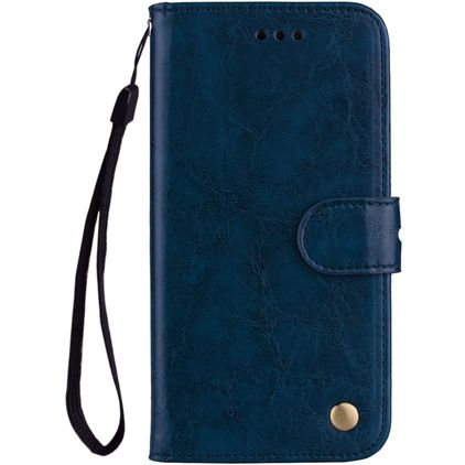 Mobigear Wallet Samsung Galaxy A50 Hoesje Bookcase Portemonnee - Blauw
