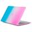 Mobigear Rainbow Matte MacBook Pro 16 Inch (2019-2020) Hoes Hardshell Laptopcover MacBook Case - Blauw / Roze - Model A2141