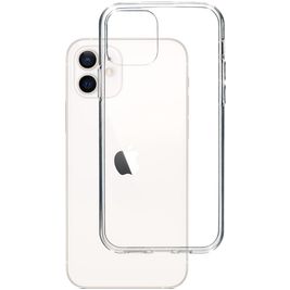 Mobiparts Classic Doorzichtig iPhone 12 Pro Hoesje Flexibel TPU Backcover - Transparant