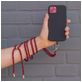 Mobigear Nylon Lanyard Universeel Telefoonkoord Verstelbaar - Groen