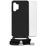 Mobilize Lanyard Gelly Samsung Galaxy A13 4G Flexibel TPU Hoesje met koord - Zwart
