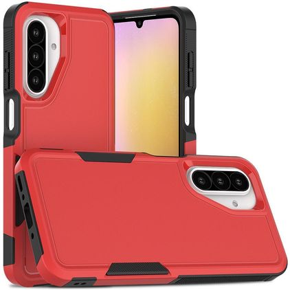 Mobigear Heavy Armor Samsung Galaxy A26 Hoesje Hardcase Backcover Shockproof - Rood