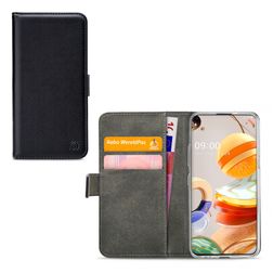 Mobilize Classic Gelly Wallet LG K61 Hoesje Bookcase Portemonnee - Zwart