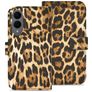 My Style Flex Wallet Samsung Galaxy S25 Edge Hoesje Bookcase Portemonnee - Wild Leopard