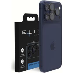 Elite iPhone 17 Pro Max Glazen Camera Lens Protector - Case Friendly - Zwart