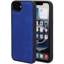 Mobiparts Classic iPhone 16e MagSafe Hoesje TPU,Kunstleer Backcover - Sapphire Blue