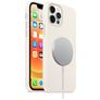 Mobigear Rubber Touch iPhone 12 Pro Siliconen MagSafe Hoesje Backcover - Wit