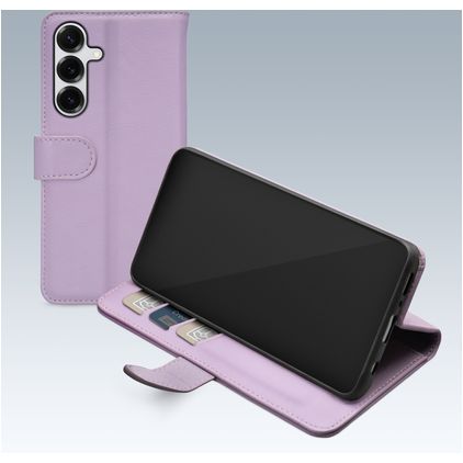 Mobilize Premium Gelly Samsung Galaxy S26 Plus Hoesje Bookcase Portemonnee - Paars