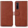 Mobigear Wallet Sony Xperia 1 V Hoesje Bookcase Portemonnee - Bruin