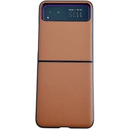 Mobigear Excellent Motorola Razr 40 Hoesje Hardcase Backcover - Bruin