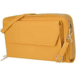 Antonio Fonzo Crossbody Clutch Telefoontasje - Large - Geel