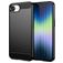Mobigear Brushed Slim iPhone 16e Hoesje Flexibel TPU Backcover - Zwart