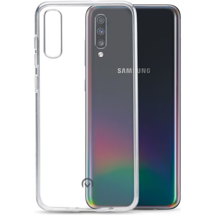 Mobilize Gelly Doorzichtig Samsung Galaxy A70 Hoesje Flexibel TPU Backcover - Transparant