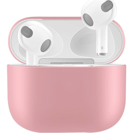Mobigear Colors Apple AirPods 3 Hoesje Flexibel Siliconen - Roze