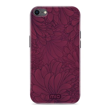 MIO iPhone 8 MagSafe Hoesje Hardcase Backcover - Berry Blooms