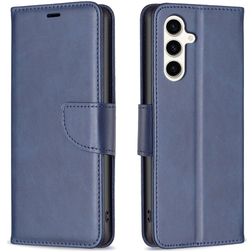 Mobigear Excellent Samsung Galaxy S24 FE Hoesje Bookcase Portemonnee - Blauw