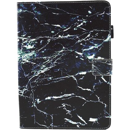 Mobigear Marble iPad 5 (2017) Hoes Bookcase - Zwart
