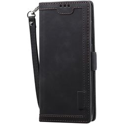Mobigear Two Tone Huawei P40 Pro Hoesje Bookcase Portemonnee - Zwart