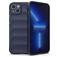 Mobigear Bumpy iPhone 14 Plus Hoesje Flexibel TPU Backcover - Donkerblauw