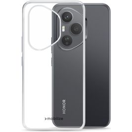 Mobilize Gelly Case Doorzichtig Honor 400 Pro Hoesje Flexibel TPU Backcover - Transparant