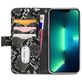 Mobilize Magnet Zipper iPhone 13 Pro Max Hoesje Uitneembare 2in1 Bookcase Portemonnee - Zwart