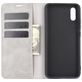 Mobigear Retro Slim Xiaomi Redmi 9A Hoesje Bookcase Portemonnee - Grijs