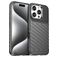 Mobigear Groove iPhone 16 Pro Hoesje Flexibel TPU Backcover - Zwart